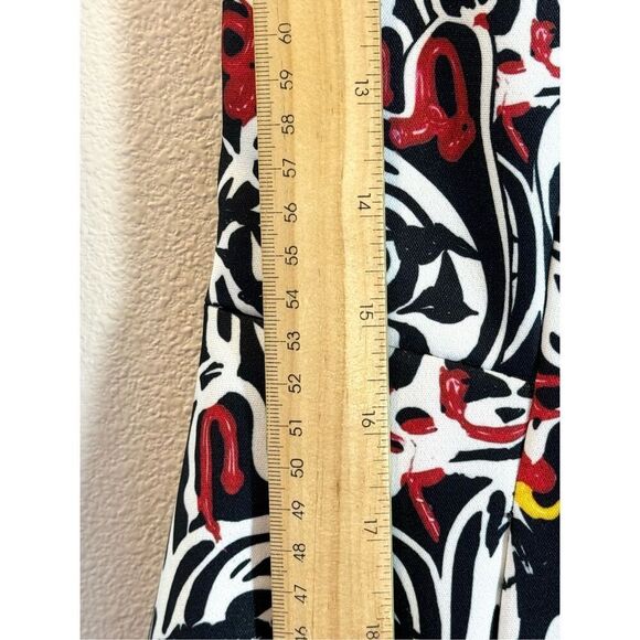 Adolfo Dominguez Abstract Open Back Sleeveless Women's Midi Dress Small - Picture 6 of 10